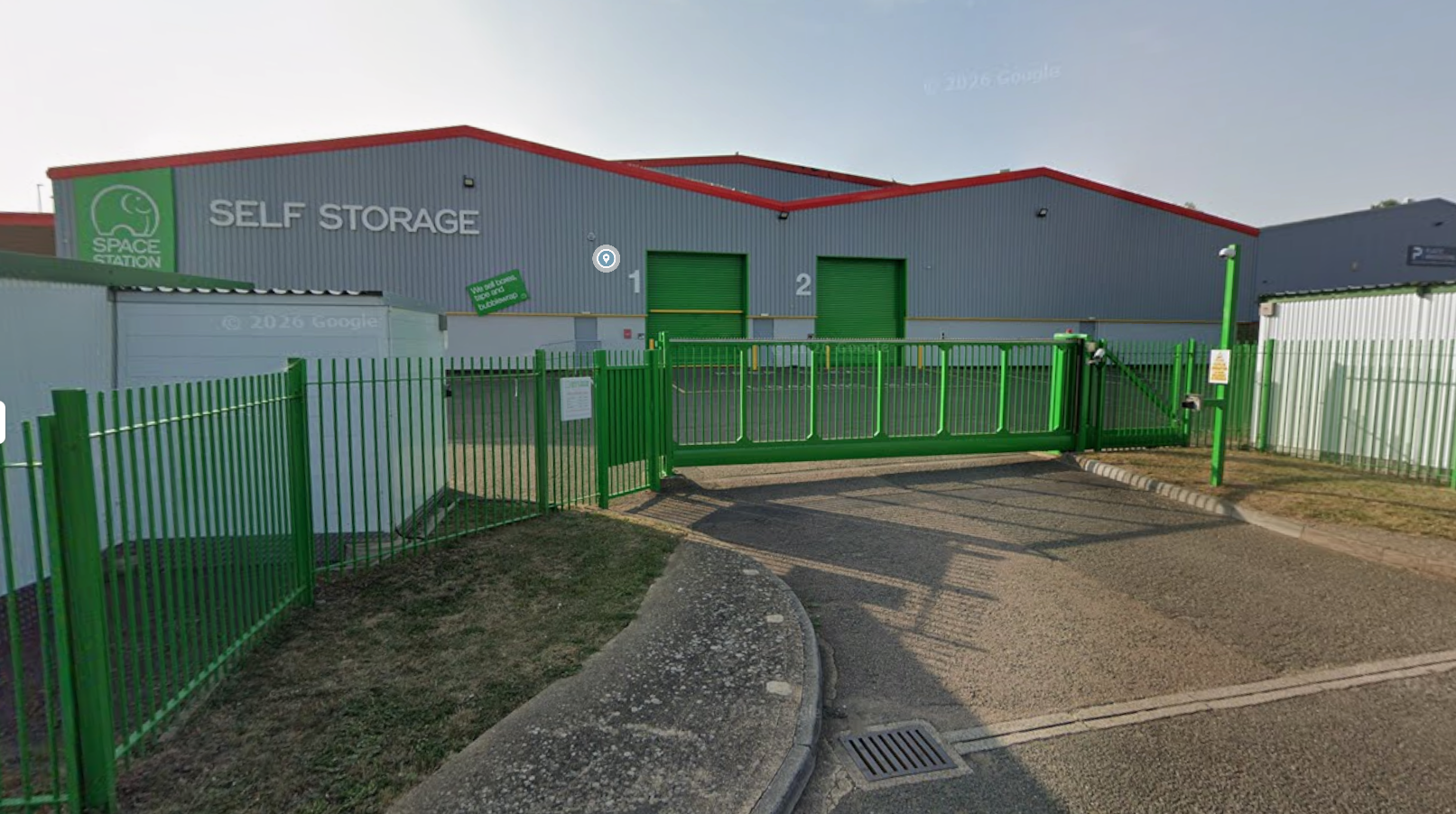 Top Men Removals secure storage facility in Daventry